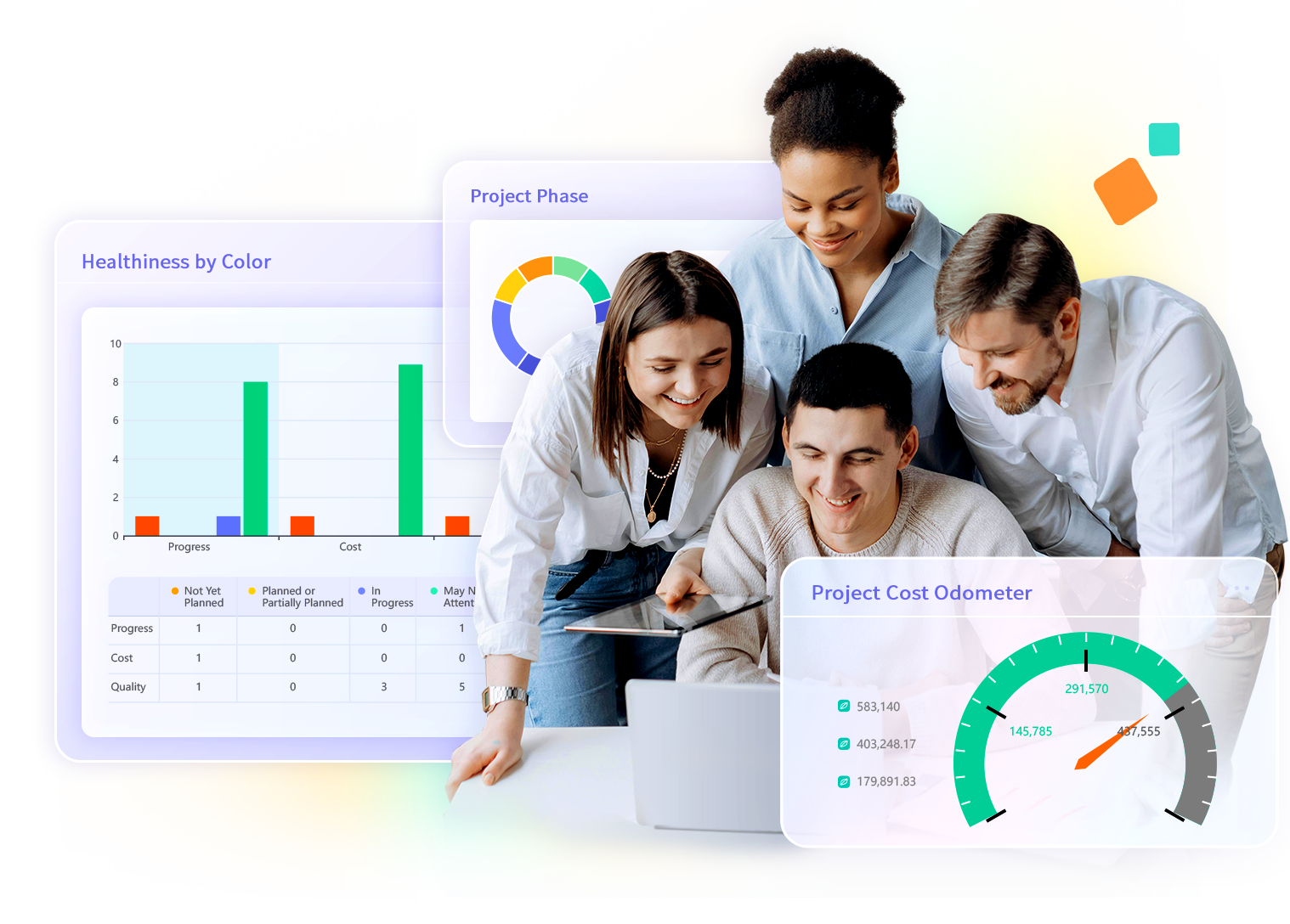 8Manage PPM can support your project management workflows and keep people honest. 